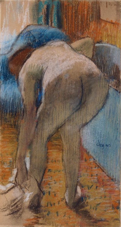 Banyodan Çıkmak by Edgar Degas