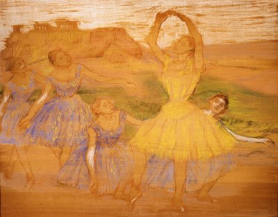 Dansçılar Grubu, c.1895-1897 by Edgar Degas