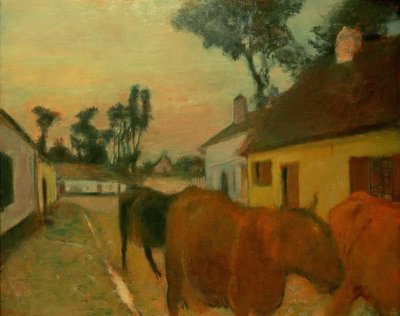 sürünün dönüşü by Edgar Degas