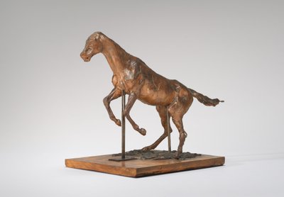 At Bir Engeli Aşmak, 1880'lerin sonu. by Edgar Degas