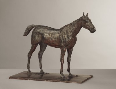 Horse Standing, model c.1870s, döküm 1919-21 by Edgar Degas