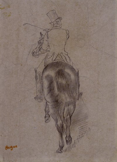 Atlı Avcı by Edgar Degas