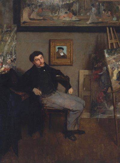 James-Jacques-Joseph Tissot 1836-1902, yaklaşık. 1867-68. by Edgar Degas