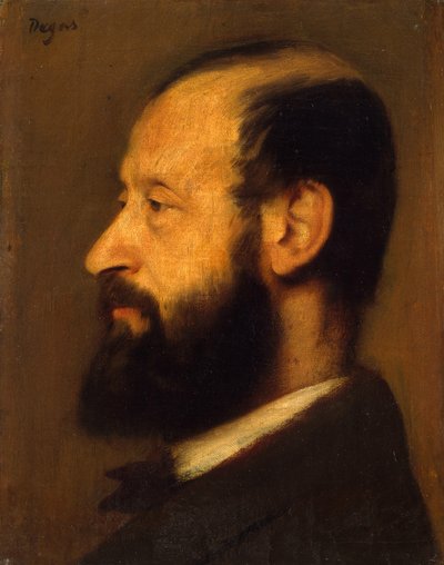Joseph-Henri Altes 1826-1895, 1868. by Edgar Degas
