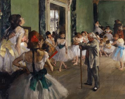 dans sınıfı by Edgar Degas