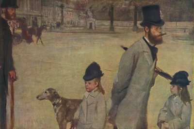 Le Vicomte Lepic, 1875, 1937. by Edgar Degas