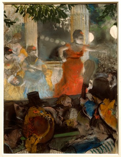 Büyükelçiler ile kafe konseri, Edgar Degas