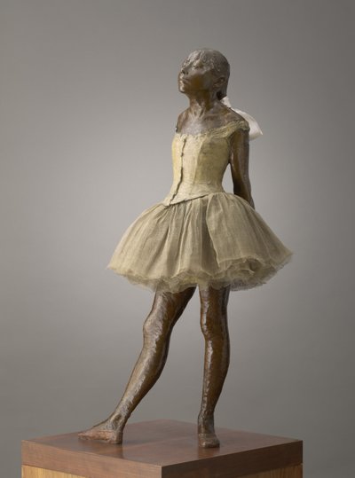 Küçük Dansçı Yaşlı On Dört, 1879–81 modellendi, 1919–21 arası oyuncular by Edgar Degas