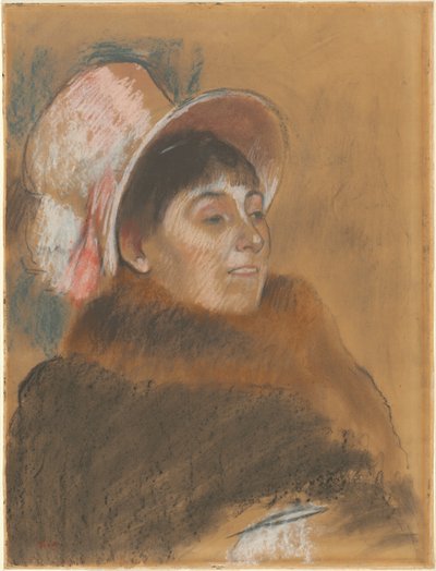 Madam Dietz-Monnin, 1879 by Edgar Degas