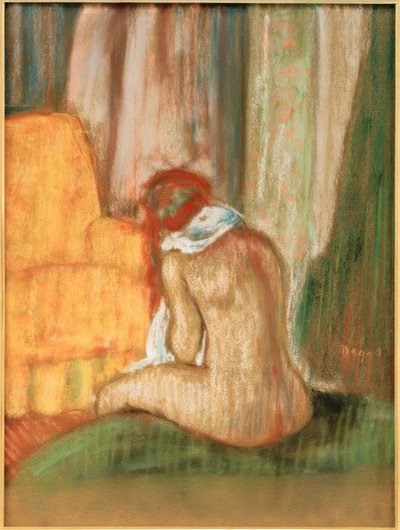sen arkana yaslan by Edgar Degas