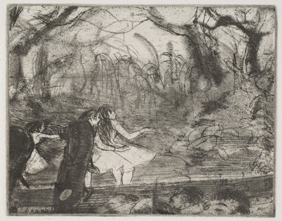 Aşama III, 1876-77. by Edgar Degas