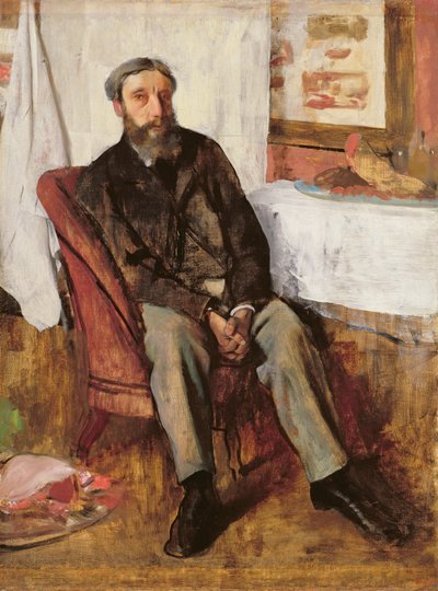 Bir Adamın Portresi, c.1866 by Edgar Degas