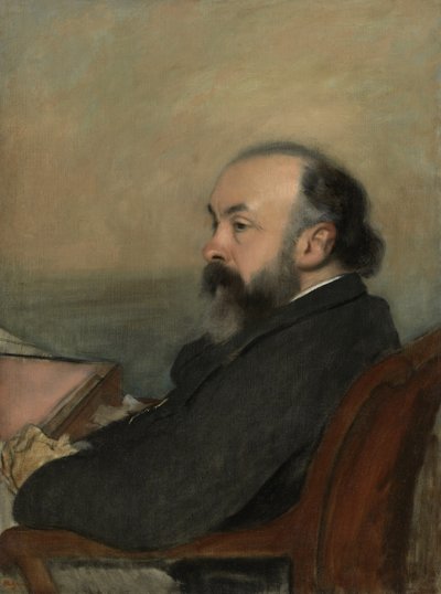 Bir Adamın Portresi, c.1877 by Edgar Degas