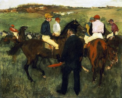yarış atları by Edgar Degas