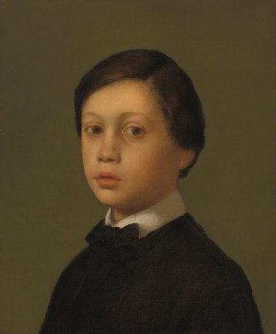 René de Gaz, 1855. by Edgar Degas