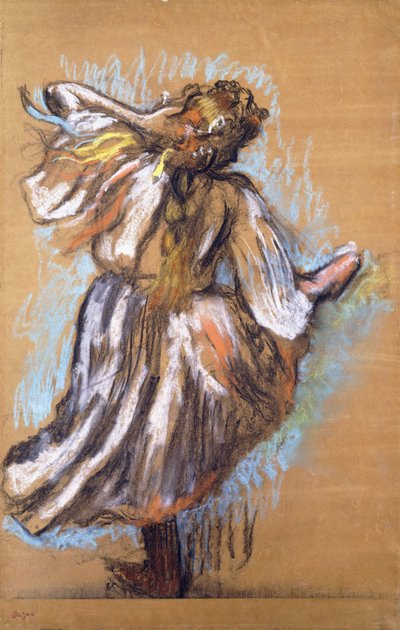 Rus Dansçı, 1895 by Edgar Degas