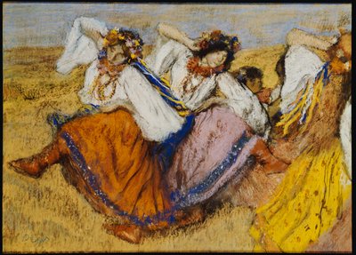 Rus Dansçılar, c.1895 by Edgar Degas