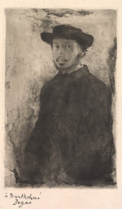 Otoportre by Edgar Degas