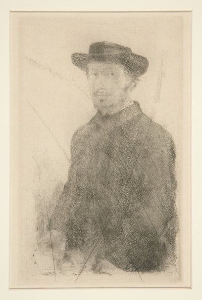 Otoportre, 1857 by Edgar Degas