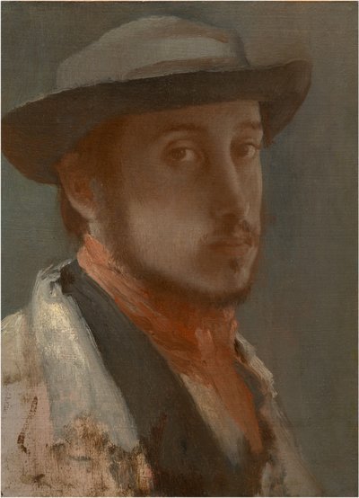 Otoportre, c. 1858 by Edgar Degas