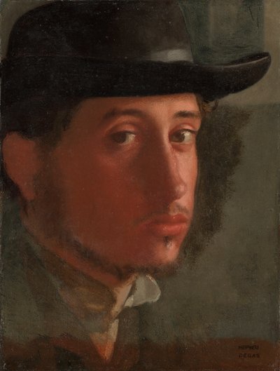 otoportre by Edgar Degas
