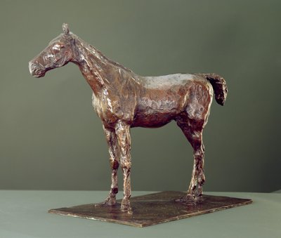 Ayakta At (bronz) by Edgar Degas