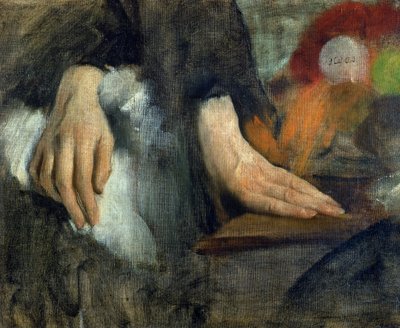 Ellerin İncelenmesi, 1859-60 by Edgar Degas