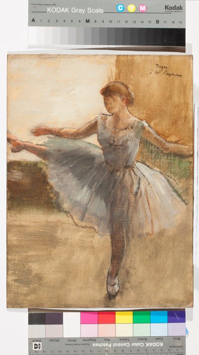 Balerin, 1876 dolayları (tuval üzerine yağlı boya) by Edgar Degas