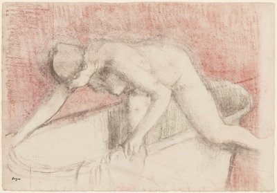 Banyo by Edgar Degas