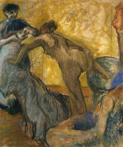 Bir Fincan Sıcak Çikolata, 1900-5 by Edgar Degas