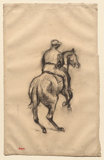 jokey by Edgar Degas