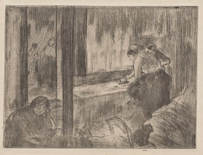 Çamaşırcılar by Edgar Degas