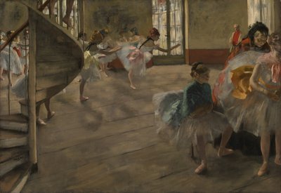 Prova, c.1877 (tuval üzerine yağlı boya) by Edgar Degas