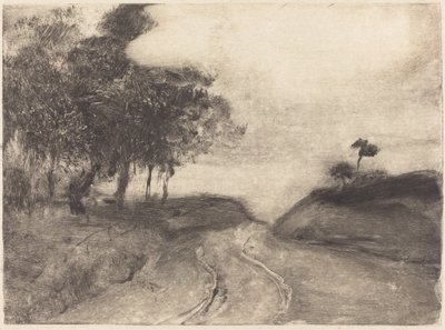 Road La rotası, c. 18781880. by Edgar Degas