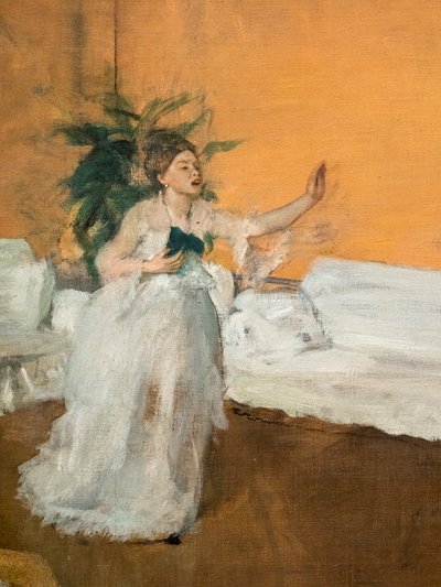 Şarkı Tekrarı (detay). 1869 civarında. Tuval üzerine yağlı boya. by Edgar Degas