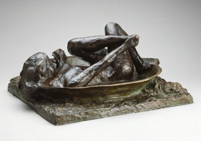 Küvet, modellenen 1889, 191921. by Edgar Degas