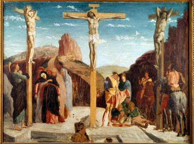 Andrea Mantegna'nın resminin empresyonist versiyonu. Edgar Degas'ın (1834-1917) 1861 Güneş tablosu. 0,69x0,92m Kuleler, Güzel Sanatlar Müzesi by Edgar Degas