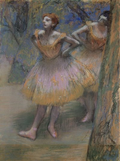 İki Dansçı, c.1893-?98 by Edgar Degas