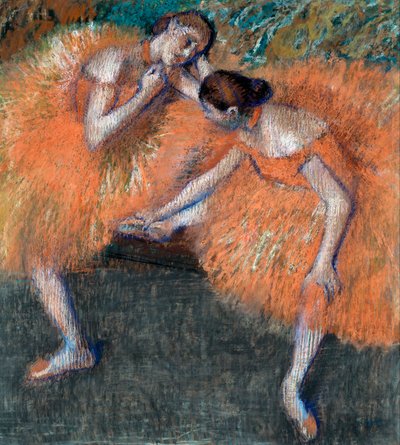 İki Dansçı, c. 1898 by Edgar Degas