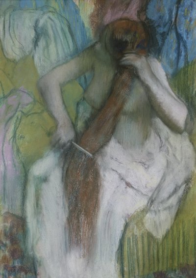 Saçını Taranan Kadın by Edgar Degas