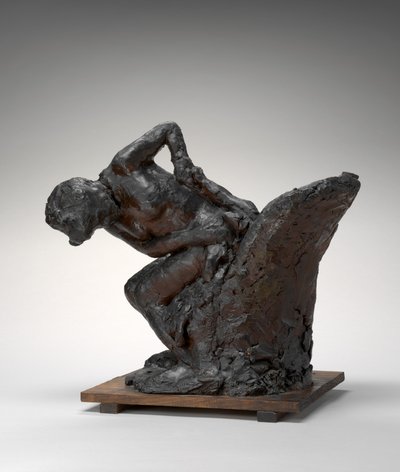 Oturan, Sol Kalçasını Silen Kadın, 1890