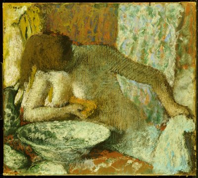 Tuvaletindeki Kadın, 1897 dolayları by Edgar Degas