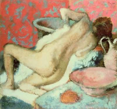 Kendini kurutan kadın, 1896 by Edgar Degas