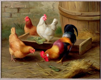 Çiftlik Sahnesi by Edgar Hunt