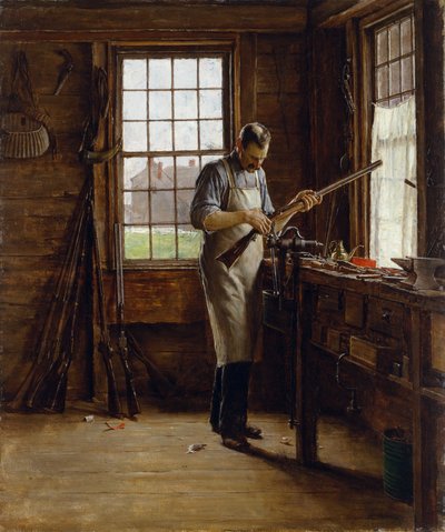 Silah Ustası Dükkanı, c.1890-95 by Edgar Melville Ward