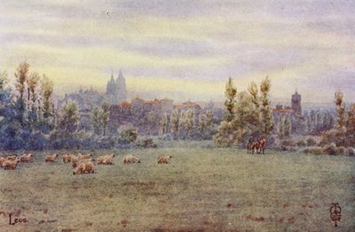 Kuzey İspanya: Leon, Pajares Yolundan (renkli taş) by Edgar T. A. Wigram