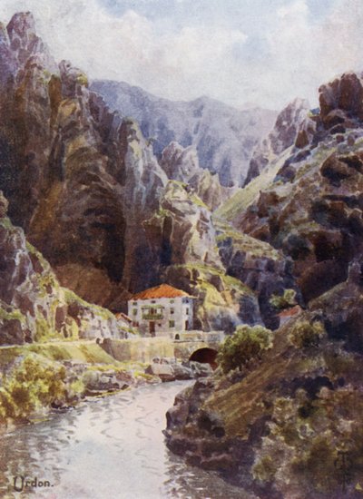 Kuzey İspanya: Deva Gorge, Urdon (renkli taş) by Edgar T. A. Wigram