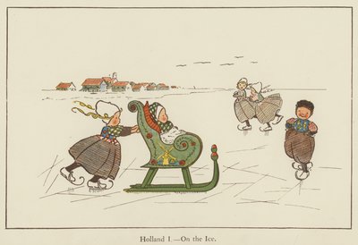 Hollanda, buz üzerinde by Edith Farmiloe