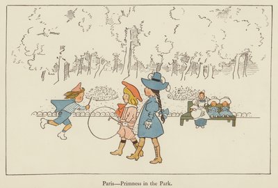 Paris, parkta asalet by Edith Farmiloe
