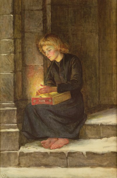 Kibritçi Kız by Edith Heckstall Smith